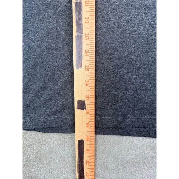 Fox Racing Shirt Mens Size Large Gray Logo Graphic Short Sleeve - Picture 7 of 10